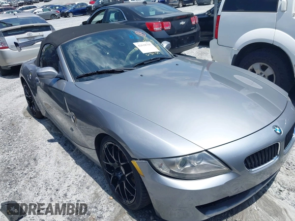 2006 BMW Z4 3.0si with VIN 4USBU53576LW91465, listed as a IAAI auction lot 42618795 with 146,668 mi miles and . Bid and sale history available at DreamBid. Image 1.