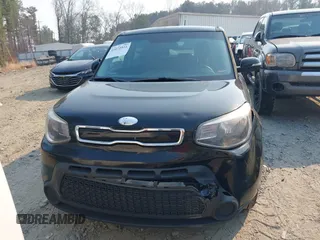 2014 Kia Soul + with VIN KNDJP3A53E7078654, listed as a IAAI auction lot 41672511 with 108,052 mi miles. Bid and sale history available at carsss.com. Image 12.