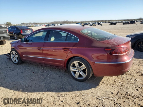 2014 Volkswagen CC R-Line with VIN WVWBN7AN2EE527559, listed as a Copart auction lot 42723175 with 116,306 mi miles and Salvage Title. Bid and sale history available at carsss.com. Image 2.