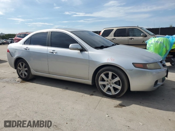 2005 Acura TSX with VIN JH4CL95805C002178, listed as a Copart auction lot 65205975 with 221,502 mi miles and Salvage title. Bid and sale history available at DreamBid. Image 4.
