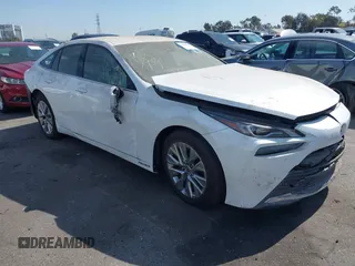 2023 Toyota Mirai XLE with VIN JTDAAAAA0PA008568, listed as a IAAI auction lot 41644906 with 16,007 mi miles. Bid and sale history available at carsss.com. Image 1.