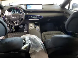 2024 Genesis GV70 Sport with VIN 5NMMCDTC2RH007132, listed as a Copart auction lot 63012715 with 23,882 mi miles and Salvage title. Bid and sale history available at DreamBid. Image 8.
