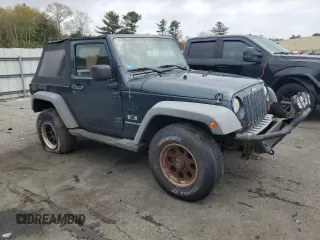 2008 Jeep Wrangler X with VIN 1J4FA24108L617862, listed as a Copart auction lot 55453715 with 258,068 mi miles and Clean Title. Bid and sale history available at DreamBid. Image 4.