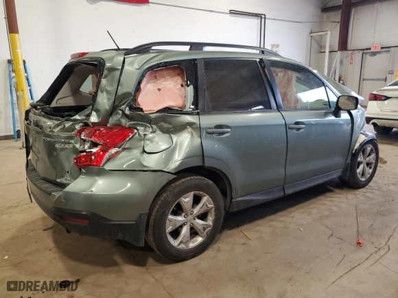 2015 Subaru Forester 2.5i Premium with VIN JF2SJADC7FH480386, listed as a Copart auction lot 52705155 with 0 mi miles and Salvage Title. Bid and sale history available at carsss.com. Image 3.