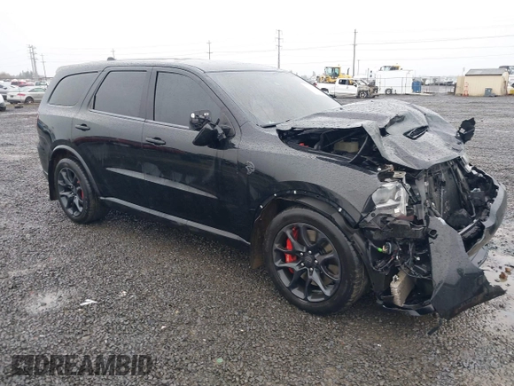 2021 Dodge Durango SRT Hellcat with VIN 1C4SDJH95MC643177, listed as a IAAI auction lot 41007139 with 31,650 mi miles and . Bid and sale history available at DreamBid. Image 1.
