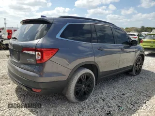 2021 Honda Pilot Special Edition with VIN 5FNYF5H21MB037702, listed as a Copart auction lot 54439445 with 55,410 mi miles and Salvage Title. Bid and sale history available at DreamBid. Image 3.