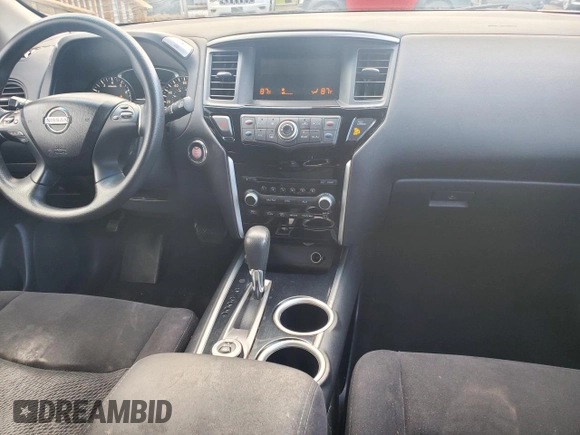 2016 Nissan Pathfinder S with VIN 5N1AR2MM4GC64869, listed as a Copart auction lot 52906705 with 91,118 mi miles and Clean Title. Bid and sale history available at carsss.com. Image 5.
