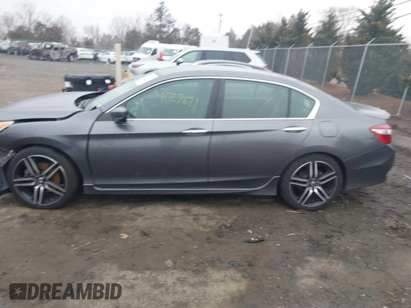 2017 Honda Accord Sport with VIN 1HGCR2F59HA077331, listed as a IAAI auction lot 41727621 with 254,635 mi miles. Bid and sale history available at carsss.com. Image 14.