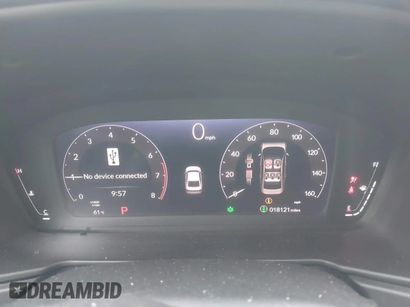 2024 Honda Accord EX с VIN 1HGCY1F32RA042448, выставлен на аукционе IAAI как лот 41774787 с пробегом 18 121 миль миль и . История ставок и продаж доступна на DreamBid. Изображение 7.