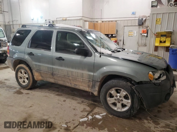 2006 Ford Escape XLT with VIN 1FMYU93196KB09548, listed as a Copart auction lot 45286095 with 162,907 mi miles and Salvage Title. Bid and sale history available at carsss.com. Image 4.