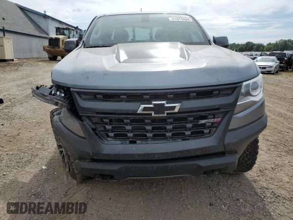 2018 Chevrolet Colorado 4WD ZR2 with VIN 1GCGTEEN9J1259492, listed as a Copart auction lot 61673484 with 70,724 mi miles and Clean Title. Bid and sale history available at carsss.com. Image 5.