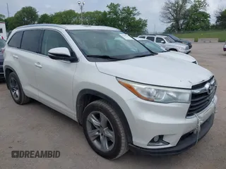 2015 Toyota Highlander Limited z VIN 5TDDKRFH9FS204671, wystawiony jako IAAI lot #42503768 z przebiegiem 275 365 mil mil oraz . Historia ofert i sprzedaży dostępna na DreamBid. Obrazek 1.