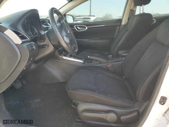 2017 Nissan Sentra SV with VIN 3N1AB7AP0HY217734, listed as a Copart auction lot 48989035 with 84,892 mi miles and Salvage Title. Bid and sale history available at carsss.com. Image 7.