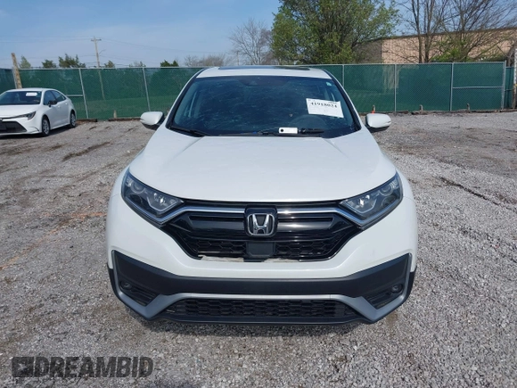 2020 Honda CR-V EX with VIN 2HKRW2H58LH680318, listed as a IAAI auction lot 41918024 with 23,380 mi miles. Bid and sale history available at carsss.com. Image 12.