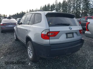 2004 BMW X3 2.5i with VIN WBXPA73454WB29718, listed as a IAAI auction lot 41203179 with 1 mi miles. Bid and sale history available at carsss.com. Image 3.