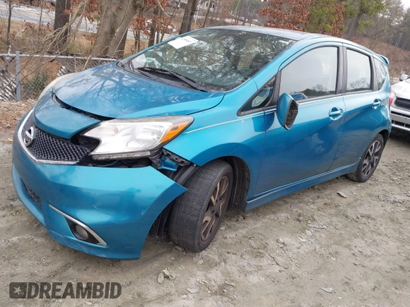 2015 Nissan Note S Plus with VIN 3N1CE2CP3FL391419, listed as a IAAI auction lot 41509097 with 121,094 mi miles and . Bid and sale history available at DreamBid. Image 2.