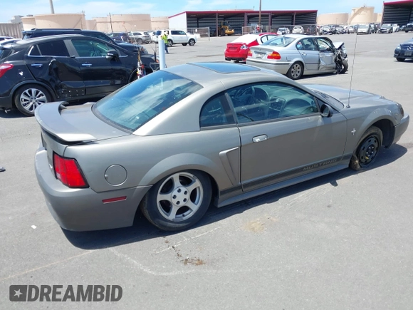 2002 Ford Mustang Standard with VIN 1FAFP40472F130413, listed as a IAAI auction lot 42432715 with 74,092 mi miles and . Bid and sale history available at DreamBid. Image 4.