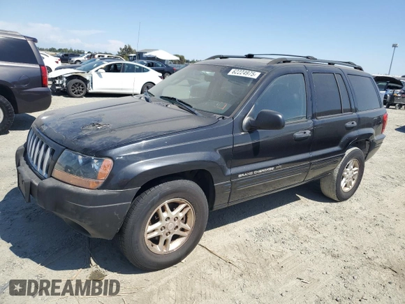 2004 Jeep Grand Cherokee Laredo with VIN 1J4GW48S84C182135, listed as a Copart auction lot 62224975 with 187,938 mi miles and Clean title. Bid and sale history available at DreamBid. Image 1.