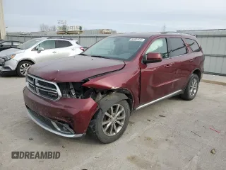 2018 Dodge Durango SXT with VIN 1C4RDJAG3JC329708, listed as a Copart auction lot 82091544 with 155,386 mi miles and Salvage Title. Bid and sale history available at DreamBid. Image 1.