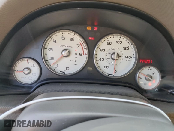 2005 Acura RSX with VIN JH4DC54865S001038, listed as a Copart auction lot 73366454 with 144,201 mi miles and Salvage Title. Bid and sale history available at carsss.com. Image 9.