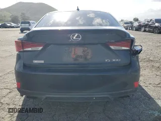 2018 Lexus IS with VIN JTHBA1D21J5072626, listed as a Copart auction lot 49478905 with 128,361 mi miles and Salvage Title. Bid and sale history available at carsss.com. Image 6.