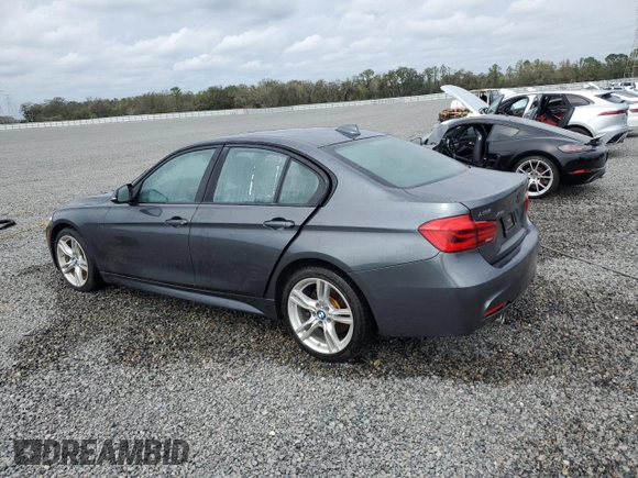 2017 BMW 3 Series 340i xDrive with VIN WBA8B7C35HK806523, listed as a Copart auction lot 85630284 with 85,172 mi miles and Salvage Title. Bid and sale history available at carsss.com. Image 2.
