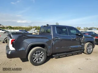 2022 Toyota Tundra 2WD 1794 Edition with VIN 5TFMA5AB2NX005596, listed as a Copart auction lot 37851473 with 12,257 mi miles. Bid and sale history available at carsss.com. Image 3.