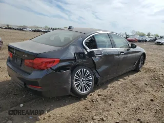 2018 BMW 5 Series 540i xDrive with VIN WBAJE7C51JWC56846, listed as a Copart auction lot 55692525 with Not provided miles and Salvage title. Bid and sale history available at DreamBid. Image 3.
