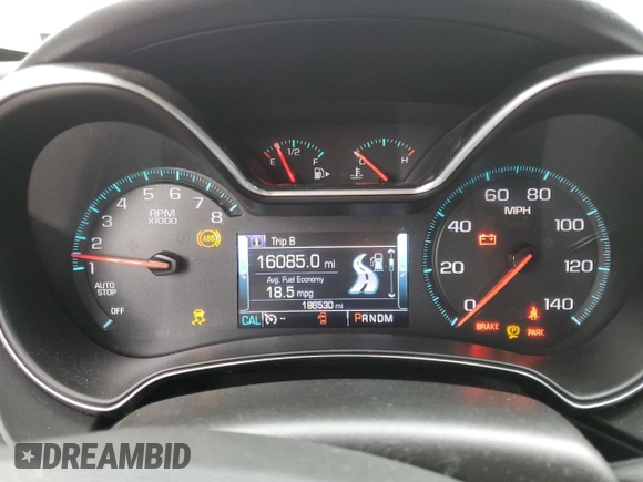 2017 Chevrolet Impala LT with VIN 1G1105SA6HU212292, listed as a Copart auction lot 53299175 with 186,530 mi miles and Salvage Title. Bid and sale history available at DreamBid. Image 9.