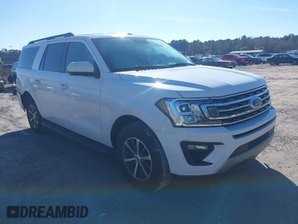 2019 Ford Expedition Max XLT with VIN 1FMJK1HT9KEA28366, listed as a IAAI auction lot 41565381 with 109,308 mi miles and . Bid and sale history available at DreamBid. Image 1.