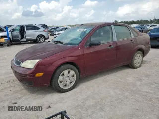 2007 Ford Focus S with VIN 1FAFP34N27W244002, listed as a Copart auction lot 54085505 with 160,573 mi miles and Clean Title. Bid and sale history available at carsss.com. Image 1.