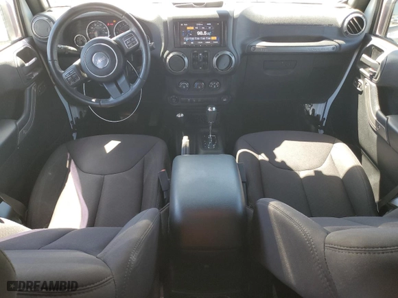 2015 Jeep Wrangler Unlimited Sport with VIN 1C4BJWDG5FL511419, listed as a Copart auction lot 49685405 with 98,595 mi miles and Salvage Title. Bid and sale history available at carsss.com. Image 8.