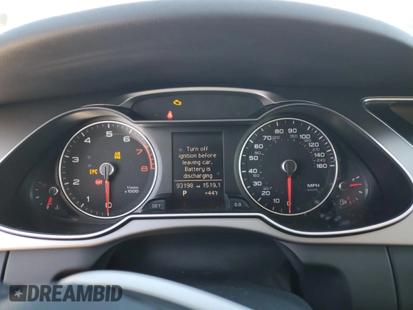 2014 Audi allroad Premium Plus with VIN WA1UFAFL7EA071456, listed as a Copart auction lot 80106534 with 93,198 mi miles and Clean Title. Bid and sale history available at carsss.com. Image 9.