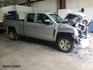 2018 Chevrolet Silverado 1500 LT with VIN 1GCVKREC5JZ355587, listed as a Copart auction lot 46615035 with 107,413 mi miles and Salvage Title. Bid and sale history available at carsss.com. Image 4.