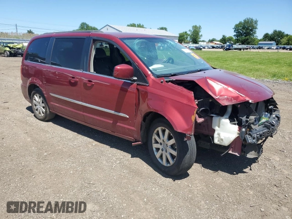 2013 Chrysler Town & Country Touring with VIN 2C4RC1BG5DR675451, listed as a Copart auction lot 73781824 with Not Provided miles and Salvage Title. Bid and sale history available at DreamBid. Image 4.