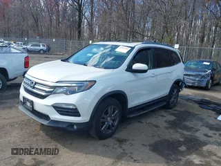 2017 Honda Pilot EX-L z VIN 5FNYF6H71HB061036, wystawiony jako IAAI lot #41891446 z przebiegiem 194 566 mil mil oraz . Historia ofert i sprzedaży dostępna na DreamBid. Obrazek 2.