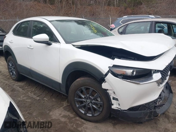 2024 Mazda CX-30 2.5 S with VIN 3MVDMBAM5RM663057, listed as a IAAI auction lot 41695597 with 10,443 mi miles. Bid and sale history available at carsss.com. Image 1.