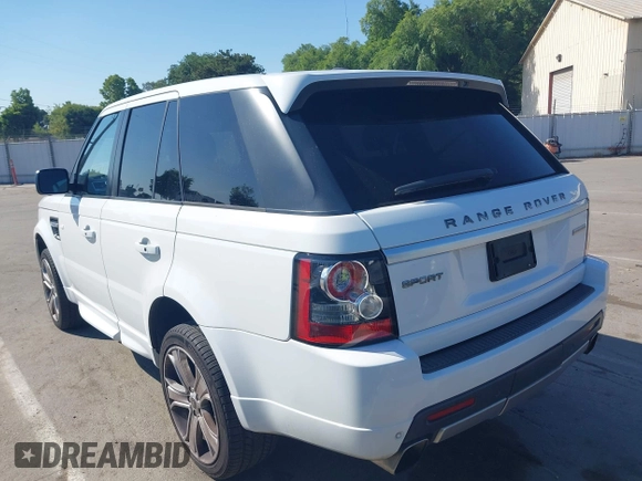 2013 Land Rover Range Rover Sport SC with VIN SALSH2E40DA792930, listed as a IAAI auction lot 42121819 with 154,654 mi miles and . Bid and sale history available at DreamBid. Image 3.