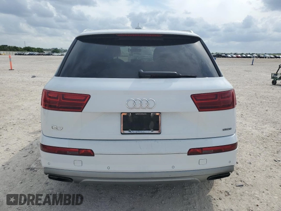 2019 Audi Q7 Premium Plus z VIN WA1LHAF71KD028279, wystawiony jako Copart lot #55224175 z przebiegiem 190 920 mil mil oraz Czysty tytuł • Clean title. Historia ofert i sprzedaży dostępna na DreamBid. Obrazek 6.