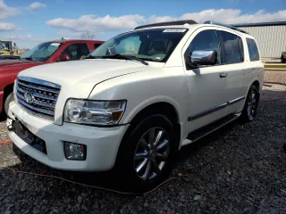 2008 Infiniti QX56 with VIN 5N3AA08D78N907533, listed as a Copart auction lot 82554824 with 240,700 mi miles and Salvage Title. Bid and sale history available at carsss.com. Image 1.