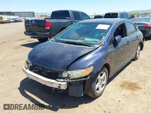 2008 Honda Civic LX with VIN 1HGFA16538L049415, listed as a IAAI auction lot 42127545 with 165,833 mi miles and . Bid and sale history available at DreamBid. Image 6.