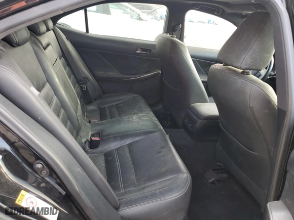 2015 Lexus IS 250 with VIN JTHCF1D26F5027789, listed as a Copart auction lot 54441345 with 0 mi miles and Salvage Title. Bid and sale history available at carsss.com. Image 10.