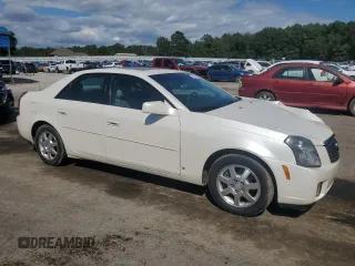 2006 Cadillac CTS with VIN 1G6DP577460126144, listed as a Copart auction lot 73348774 with 104,916 mi miles and Salvage Title. Bid and sale history available at carsss.com. Image 4.