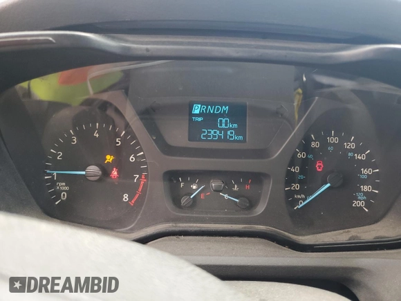 2015 Ford Transit Cargo with VIN 1FTNR2CM2FKB24077, listed as a Copart auction lot 57963285 with 239,419 mi miles and Salvage title. Bid and sale history available at DreamBid. Image 9.