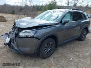 2022 Nissan Pathfinder SV with VIN 5N1DR3BDXNC241705, listed as a IAAI auction lot 41875622 with 20,790 mi miles. Bid and sale history available at carsss.com. Image 17.