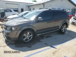 2017 Dodge Journey Crossroad Plus с VIN 3C4PDCGG1HT576525, выставлен на аукционе Copart как лот 61092305 с пробегом 172 849 миль миль и Списание • Salvage title. История ставок и продаж доступна на DreamBid. Изображение 1.