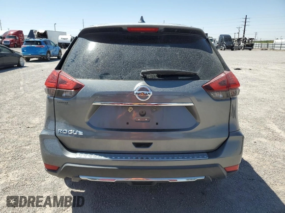 2017 Nissan Rogue SL with VIN 5N1AT2MT4HC738773, listed as a Copart auction lot 56377645 with 104,234 mi miles and Salvage title. Bid and sale history available at DreamBid. Image 6.