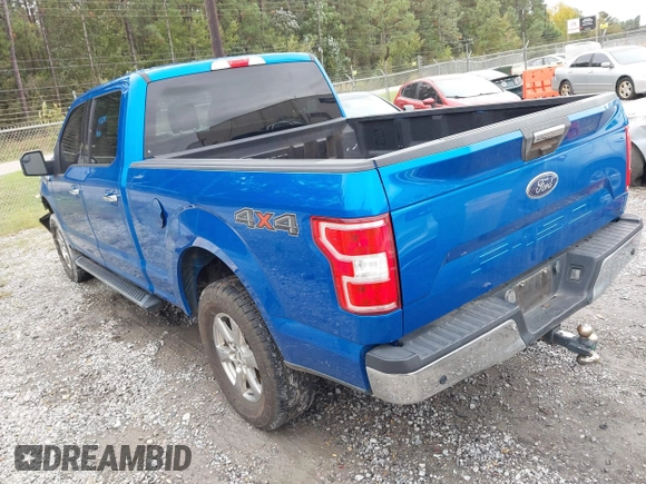 2019 Ford F-150 XL with VIN 1FTFW1E58KFA68470, listed as a IAAI auction lot 40823381 with 174,401 mi miles and . Bid and sale history available at DreamBid. Image 3.