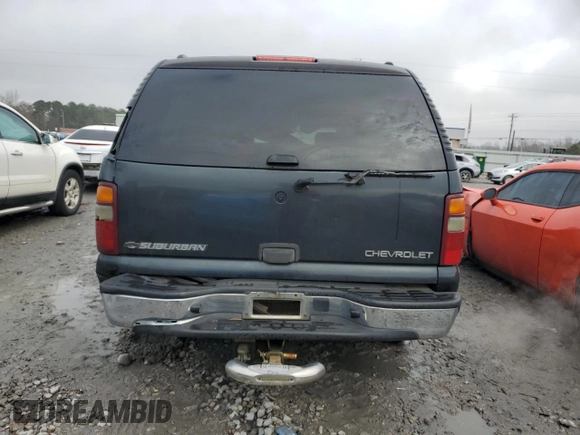 2003 Chevrolet Suburban LT with VIN 1GNEC16Z83J131868, listed as a Copart auction lot 42106895 with 0 mi miles and Salvage Title. Bid and sale history available at carsss.com. Image 6.