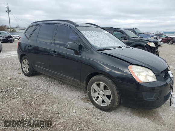 2008 Kia Rondo LX with VIN KNAFG525587165070, listed as a Copart auction lot 82879854 with 183,913 mi miles and Salvage Title. Bid and sale history available at carsss.com. Image 4.